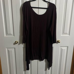 3x brown top tunic